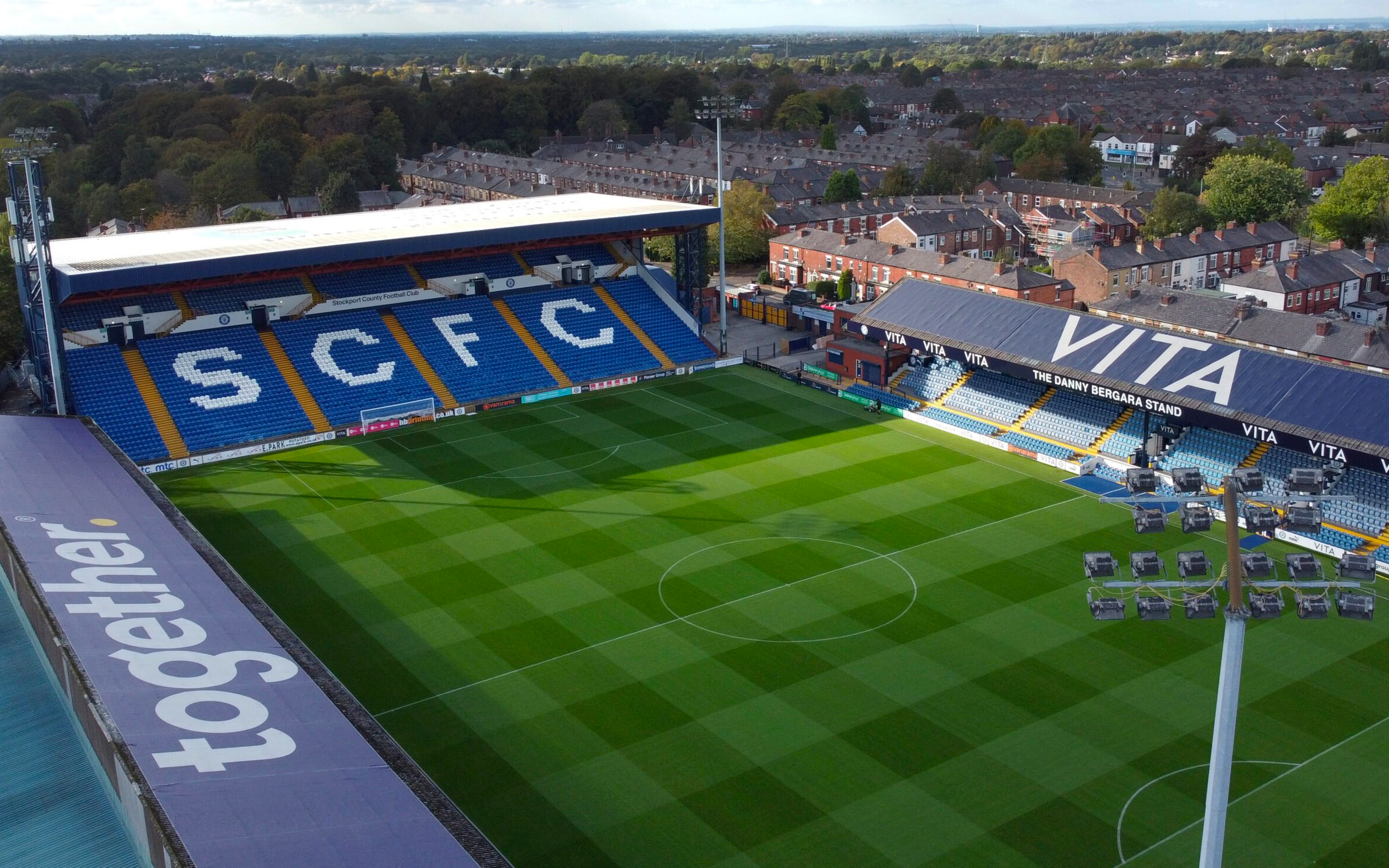 Stockport County Edgeley Park development
