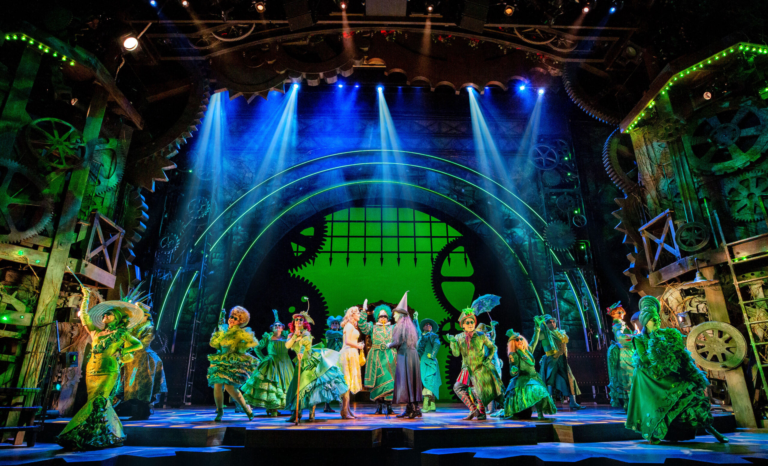 Wicked is back at the Palace Theatre in Manchester. Credit: Mark Senior